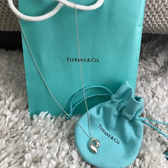 Tiffany Elsa Peretti double teardrop necklace - Picture 8 of 13